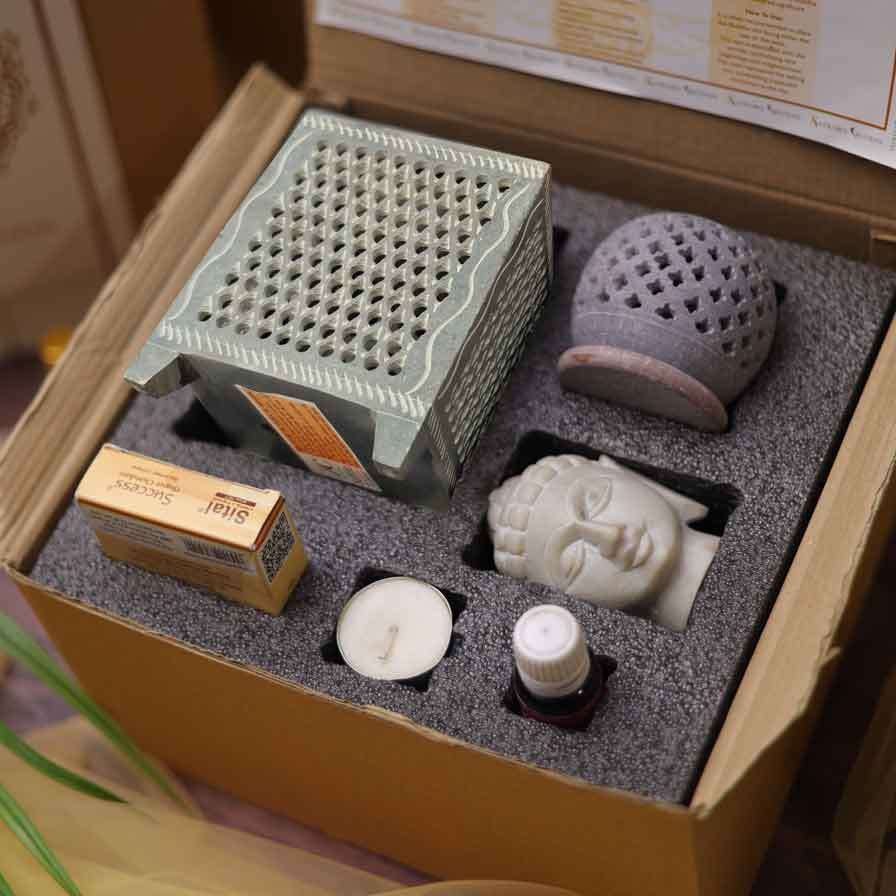 Venus Zen Living Bundle | Meditation Box for Gifting & Home Decor