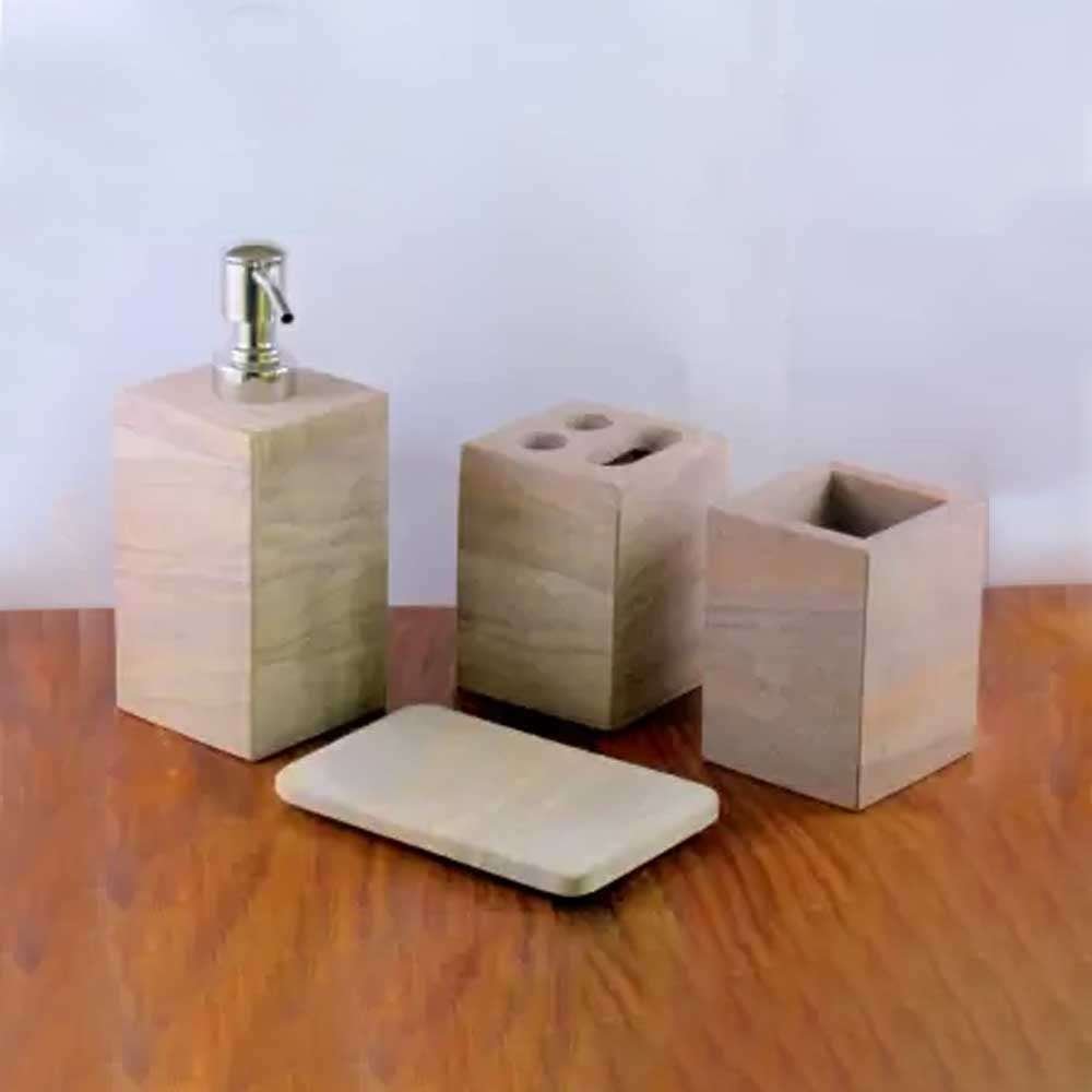 Rainbow Marble Bathroom Set Of 4